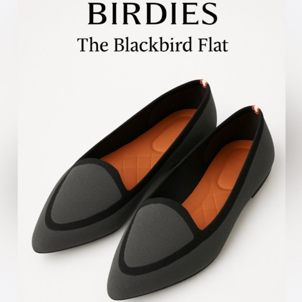 LIMITED EDITION Judy + Birdies women's pointed toe shoes